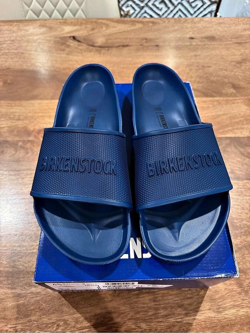 Birkenstock Barbados EVA Navy Sandals-BNIB Size 12M/13.5W - Regular fit - Picture 4 of 7